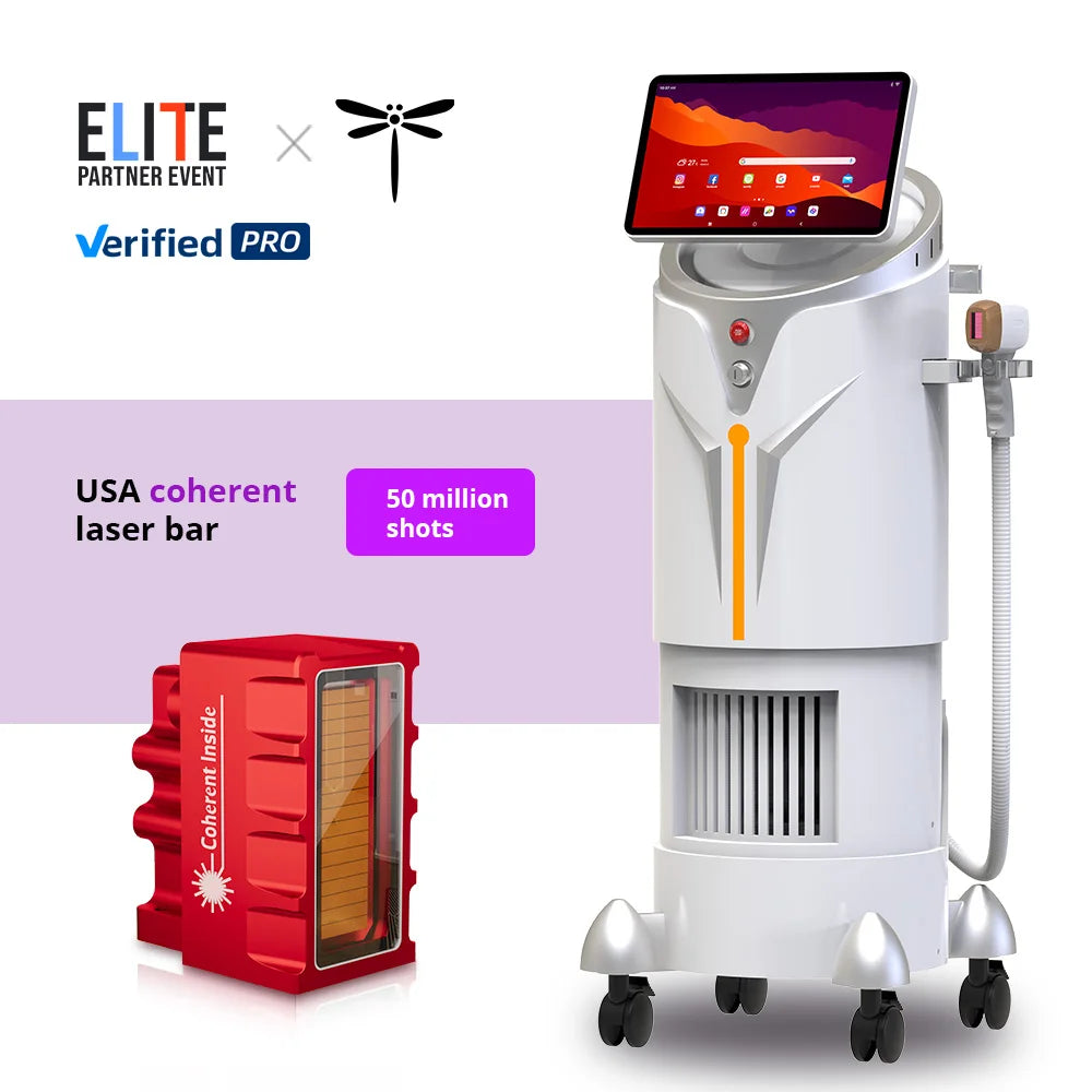 2025 4-Wave Diode Laser Hair Removal Machine | 600–2000W Power, 755+808+940+1064nm, Permanent Epilation with TEC Cooling
