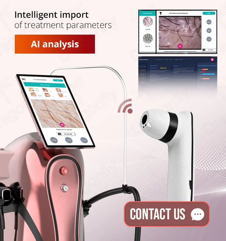 Laser Harmony XL Pro Ice Titanium 808nm Diode Laser Hair Removal Device – UV Disinfection