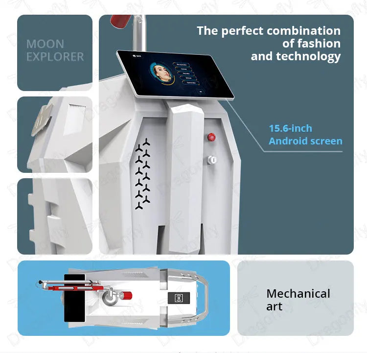 BMLASER Picosecond & YAG Laser Beauty Machine – 2000W, 755/1064nm, CE TUV Approved