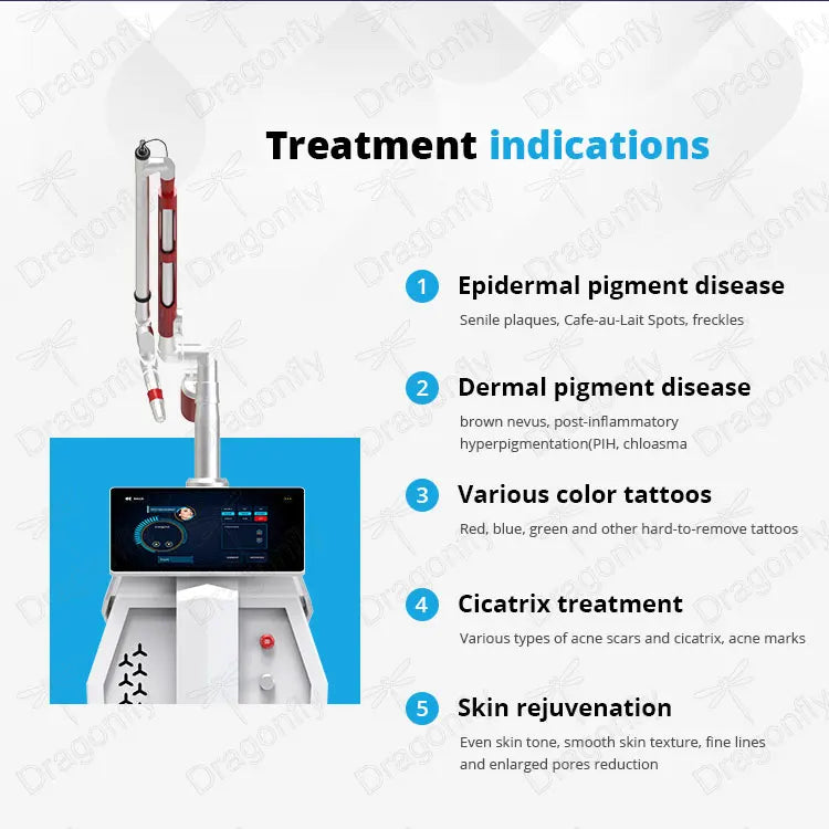 BMLASER Picosecond & YAG Laser Beauty Machine – 2000W, 755/1064nm, CE TUV Approved