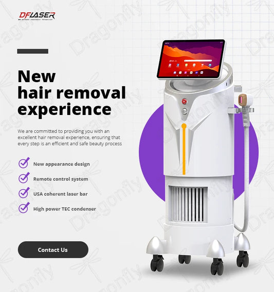 2025 4-Wave Diode Laser Hair Removal Machine | 600–2000W Power, 755+808+940+1064nm, Permanent Epilation with TEC Cooling