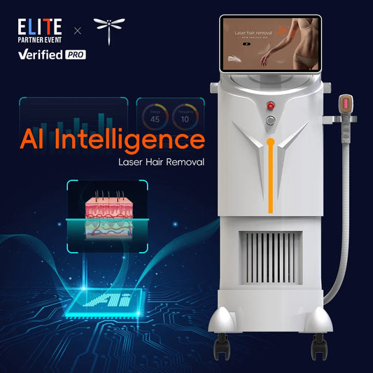 2025 Triple 4-Wave Diode Laser Hair Removal Machine – 755 808 940 1064nm High-Power Beauty Equipment CE