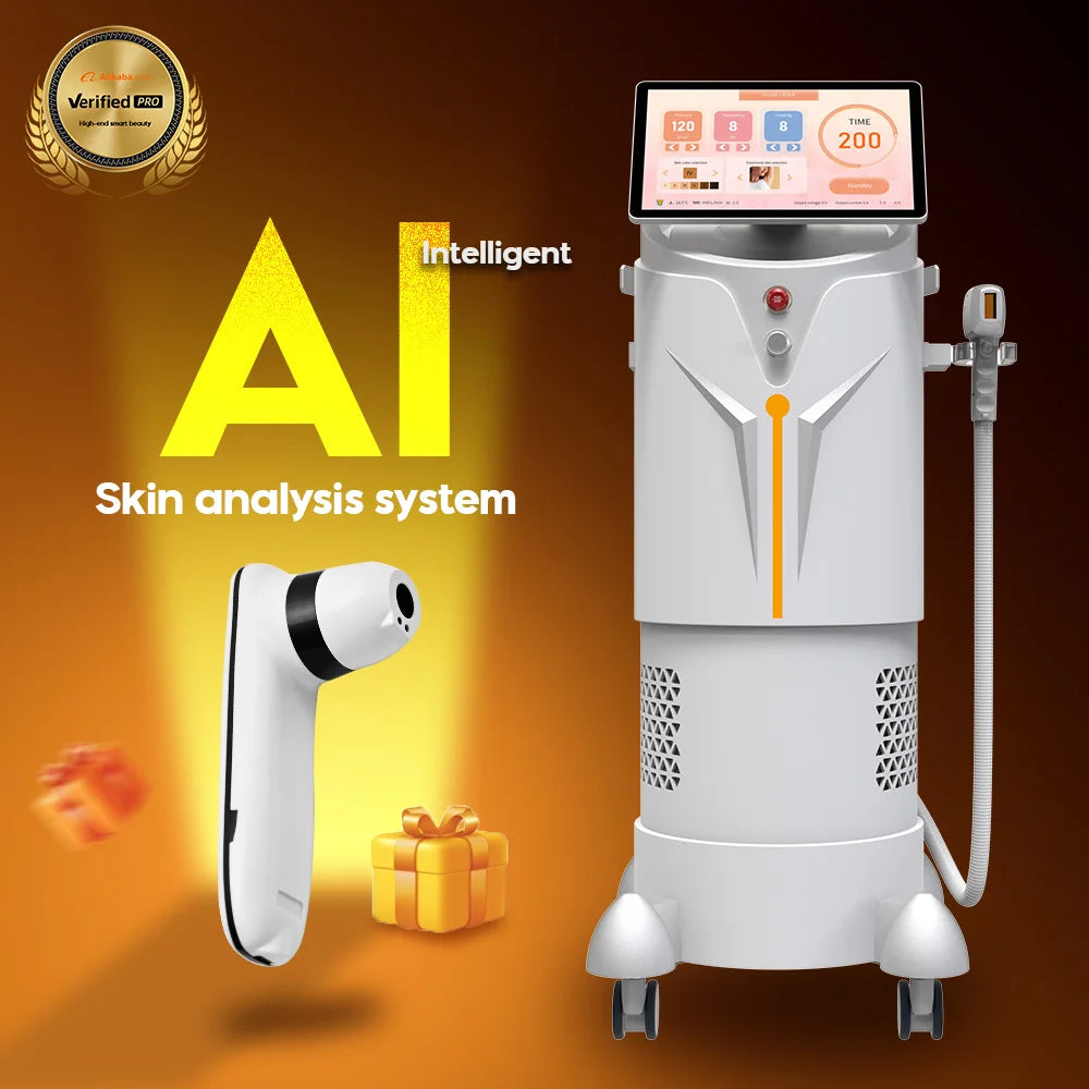 BMLASER Ice Titanium Diode Laser Hair Removal Machine – 755/808/940/1064nm, 600–2000W CE Approved
