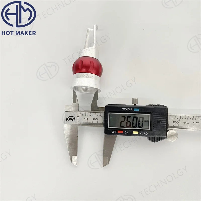 Probe Handle Head 1064nm 532nm 1320nm Laser Lens Tip For Tattoo Removal Blackhead Machine Instrument Facial Laser Machine Skin