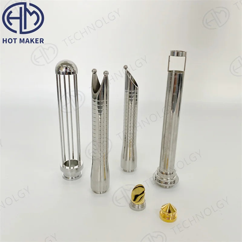 Fractional Laser Accessories Private Treatment Head Private Gold-plated Hand Tool Private Sleeve Casing Vaginal Kit