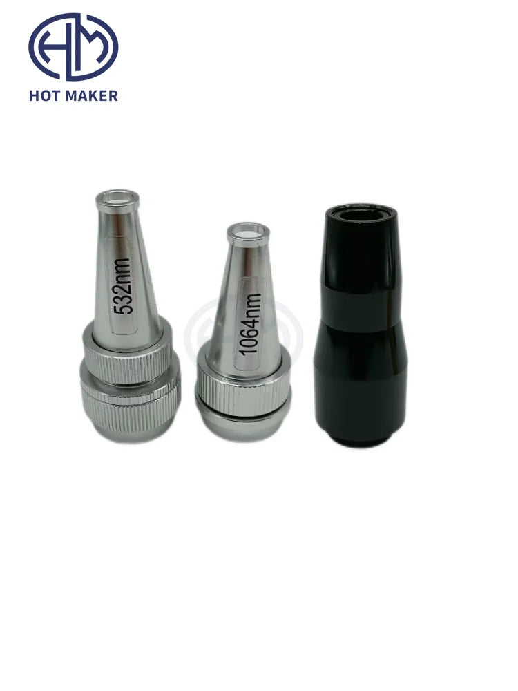 Probe Handle Head 532nm 1064nm 1320nm 755nm Laser Lens Tip For Tattoo Removal Blackhead