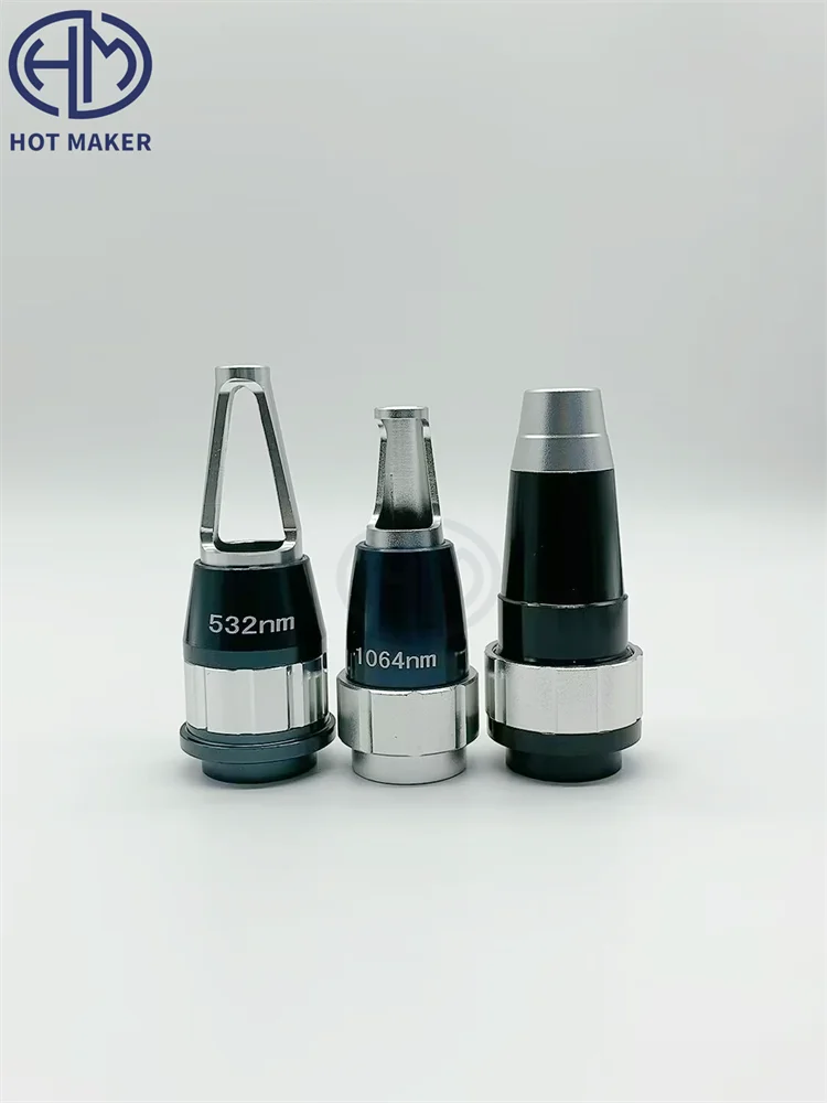 Probe Handle Head 532nm 1064nm 1320nm 755nm Laser Lens Tip For Tattoo Removal Blackhead