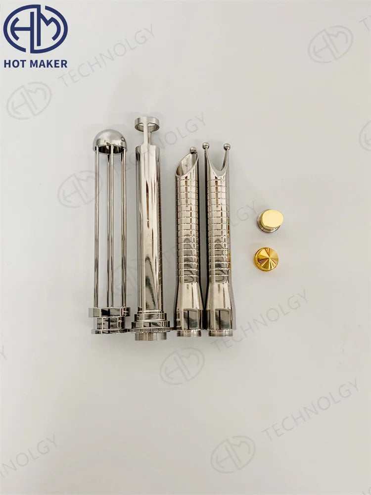 Fractional Laser Accessories Private Treatment Head Private Gold-plated Hand Tool Private Sleeve Casing Vaginal Kit