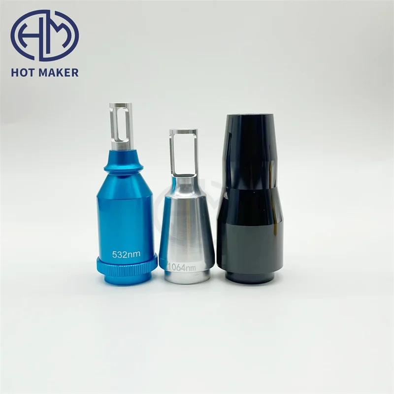 Probe Handle Head 532nm 1064nm 1320nm 755nm Laser Lens Tip For Tattoo Removal Blackhead