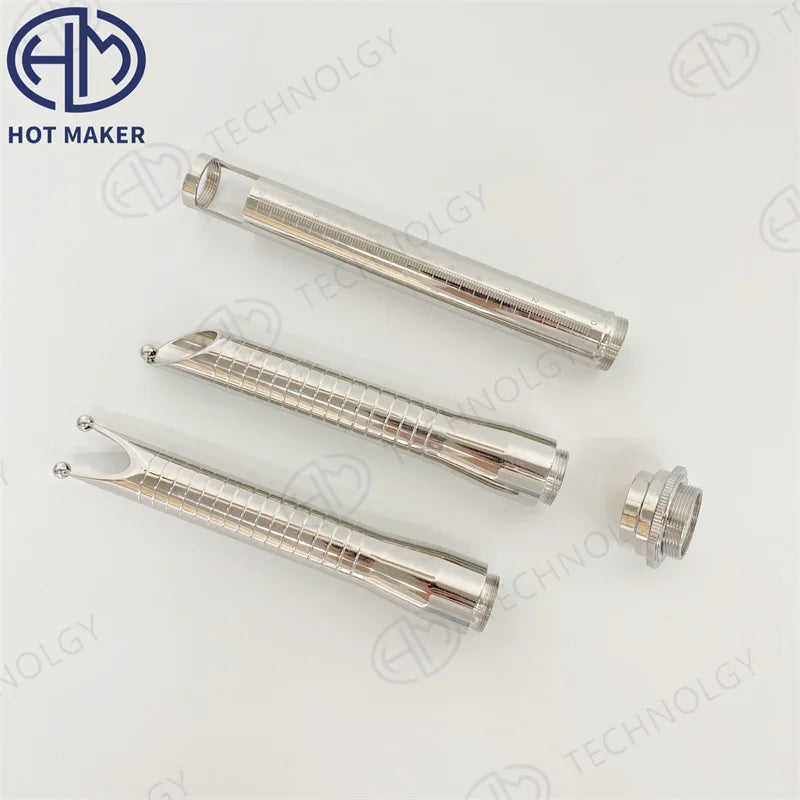 Fractional Laser Accessories Private Treatment Head Private Gold-plated Hand Tool Private Sleeve Casing Vaginal Kit