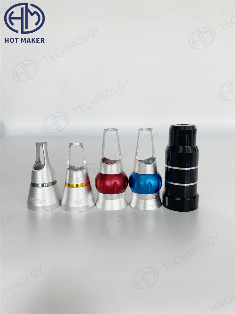 Probe Handle Head 1064nm 532nm 1320nm Laser Lens Tip For Tattoo Removal Blackhead Machine Instrument Facial Laser Machine Skin