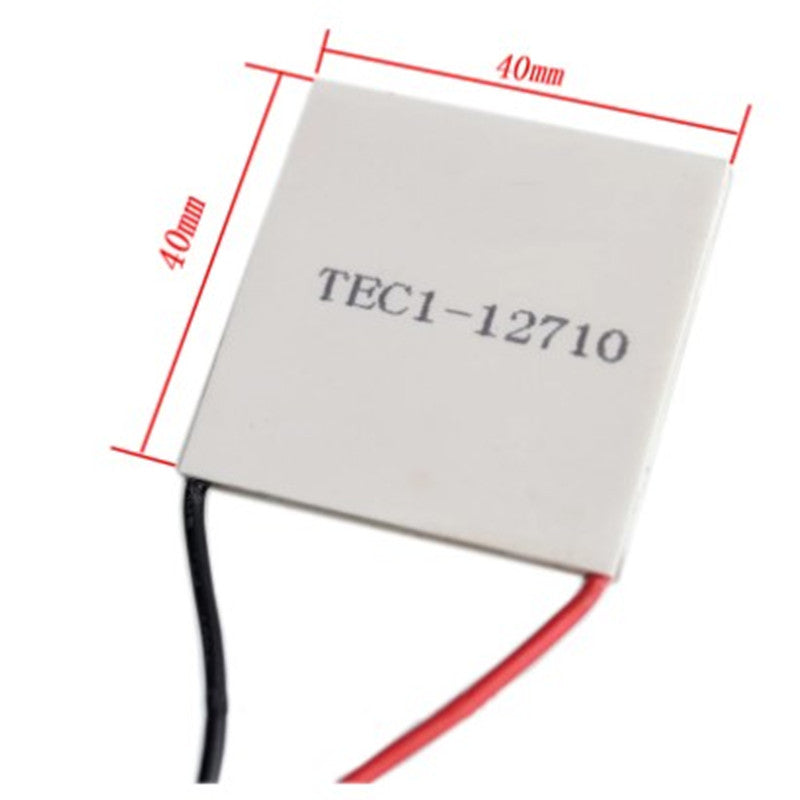 TEC1-12706 12708 12709 12710 12712 12715 40*40mm 12V Semiconductor Refrigeration Thermoelectric Cooler Peltier Elemente Module
