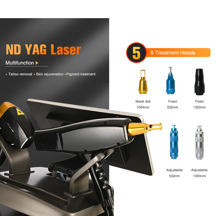 3-in-1 IPL / ND-YAG / Diode Laser Hair Removal Machine | Multifunctional Beauty Salon & Tattoo Removal Equipment
