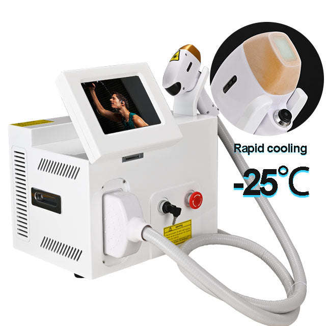 DFLASER 2023 Latest Designed Mini Portable 3 Wave 755 808 1064nm Diode Laser For Rent Mobile Hair Removal beauty equipment