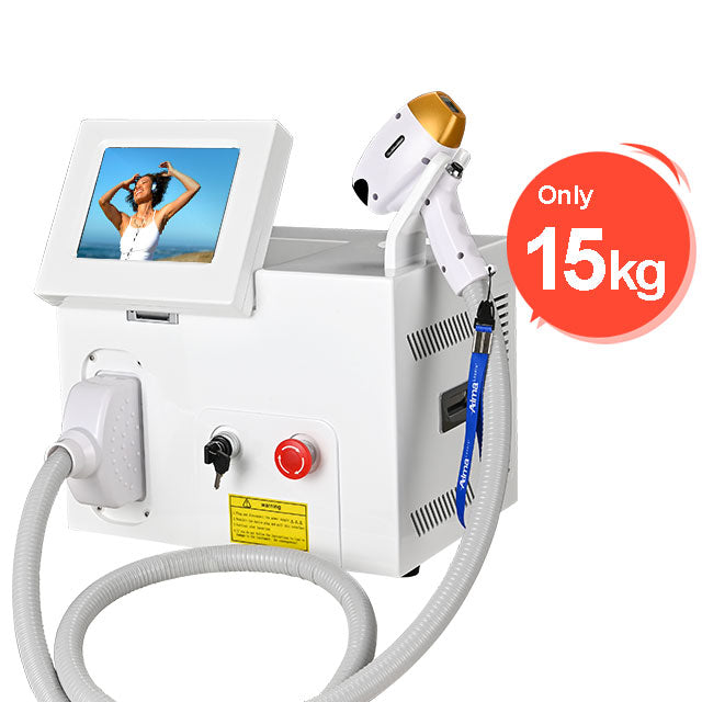 DFLASER 2023 Latest Designed Mini Portable 3 Wave 755 808 1064nm Diode Laser For Rent Mobile Hair Removal beauty equipment
