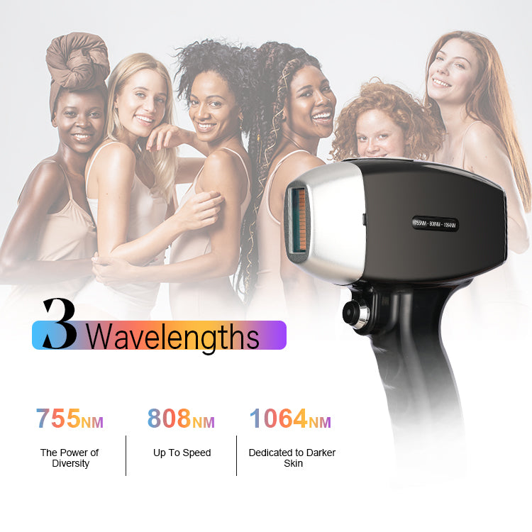 USA coherent diode laser 3 in 1 multifunctional diode laser hair removal skin rejuvenation tattoo removal machine