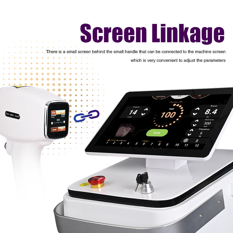 2025 Ice Cube Diode Laser Hair Removal Machine 4 Wavelengths 755/808/940/1064nm CE TUV ISO 1600-2000W for Salon