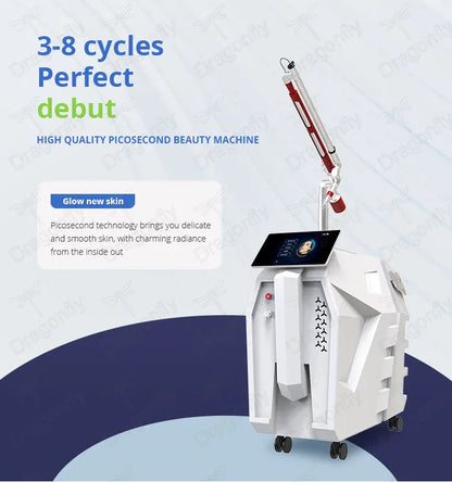 BMLASER Picosecond & YAG Laser Beauty Machine – 2000W, 755/1064nm, CE TUV Approved