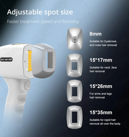 BMLASER 2025 Titanium Ice Diode Laser Hair Removal Machine – 755/808/1064nm, 600–2000W
