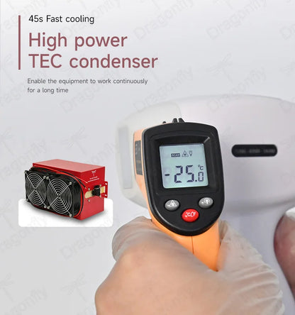BMLASER Professional Ice-Cooled 4-Wavelength Diode Laser Hair Removal Machine – 755nm, 808nm, 940nm, 1064nm, Painless Treatment