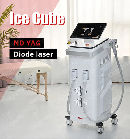2-in-1 1600W ND Yag & 808nm Diode Laser Beauty Machine