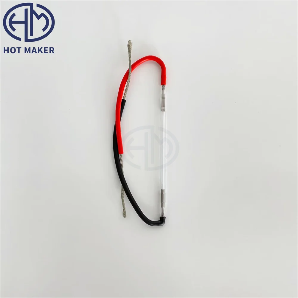 6*80*130mm NCRIEO Profesia IPL Ksenona Fulmlampo Katodo 90° Por Harforigo Tenilo