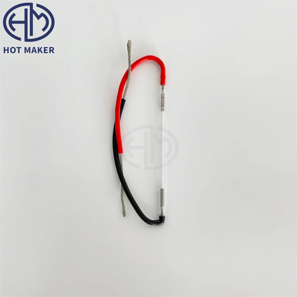 6*80*130mm NCRIEO Profesia IPL Ksenona Fulmlampo Katodo 90° Por Harforigo Tenilo