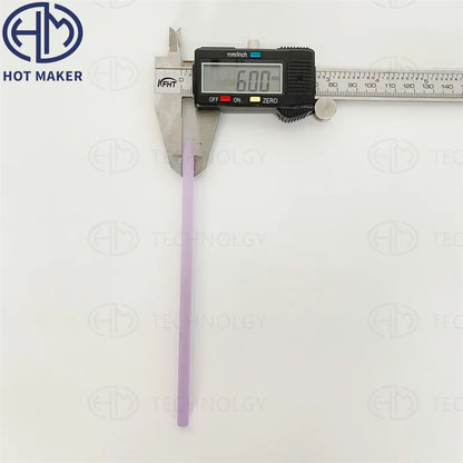 6*145mm Nd-YAG Laser Crystal / Picosecond Rod Energy Bar Powder
