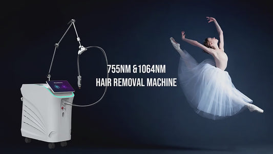 755nm Alexandrite Diode Long Pulse Laser Hair Removal Machine