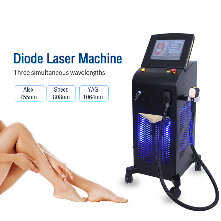 2025 ICE Diode Laser Hair Removal Machine Triple Wavelength 755nm 808nm 1064nm for Salon & Clinic | Soprano Ice Platinum