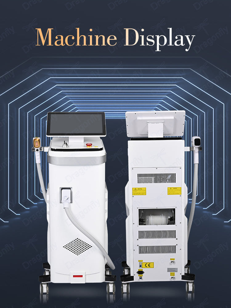 2025 Professional 808nm Diode Laser Hair Removal Machine | Alexandrite Laser Beauty Equipment