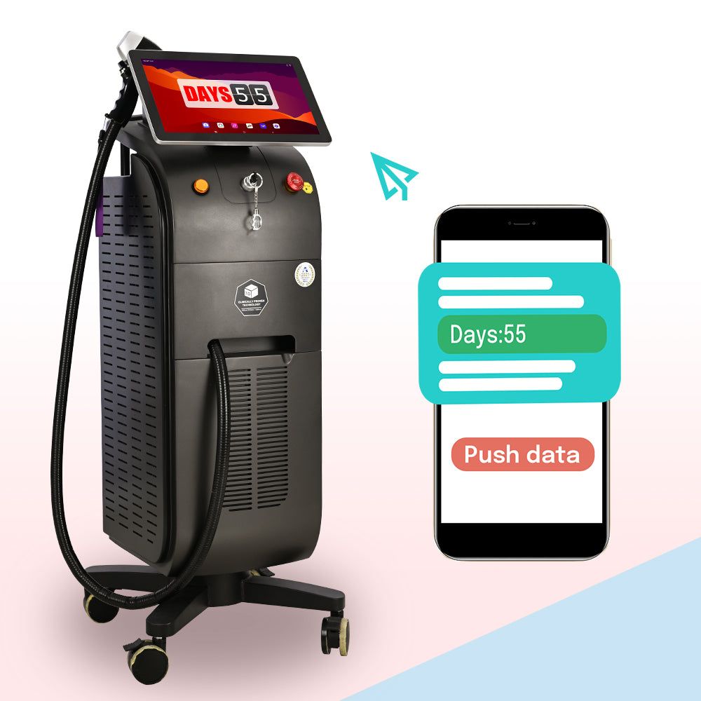 diode laser hair removal laser with high quality laser beauty equipment hair removal Titanium Manufacturer hair removal device