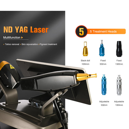 3-in-1 IPL / ND-YAG / Diode Laser Hair Removal Machine | Multifunctional Beauty Salon & Tattoo Removal Equipment