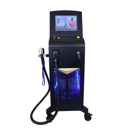 2025 New 808nm Fiber-Coupled Diode Laser Hair Removal Machine – Portable Remote-Control System for Professional Salon Use