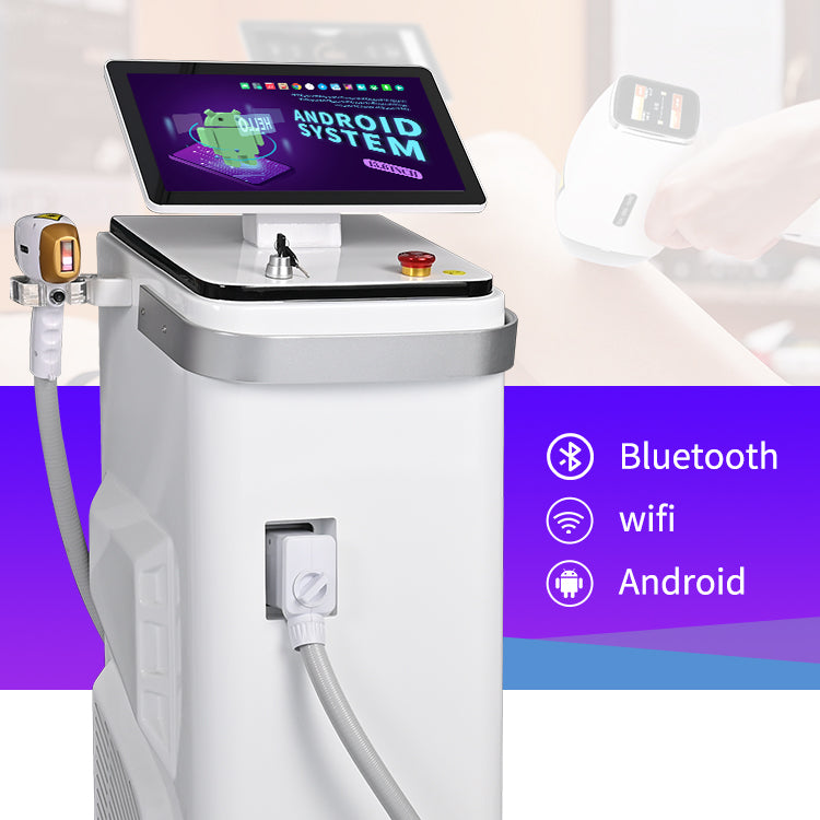 2025 Newest Remote Control Diode Laser Hair Removal Machine | 4 Wavelengths 755/808/940/1064nm | 800–2000W Beauty Salon Equipment