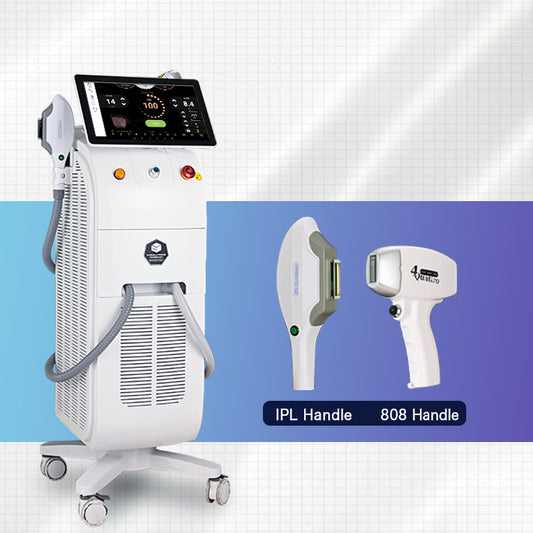 DF-Laser 2in1 ice multifunctional ipl hair removal factory price high power 1600w 1800w 2000W