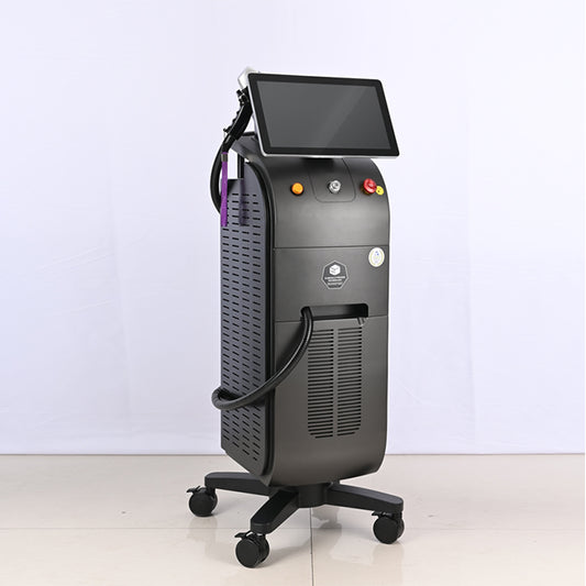2025 New 808nm Fiber-Coupled Diode Laser Hair Removal Machine – Portable Remote-Control System for Professional Salon Use