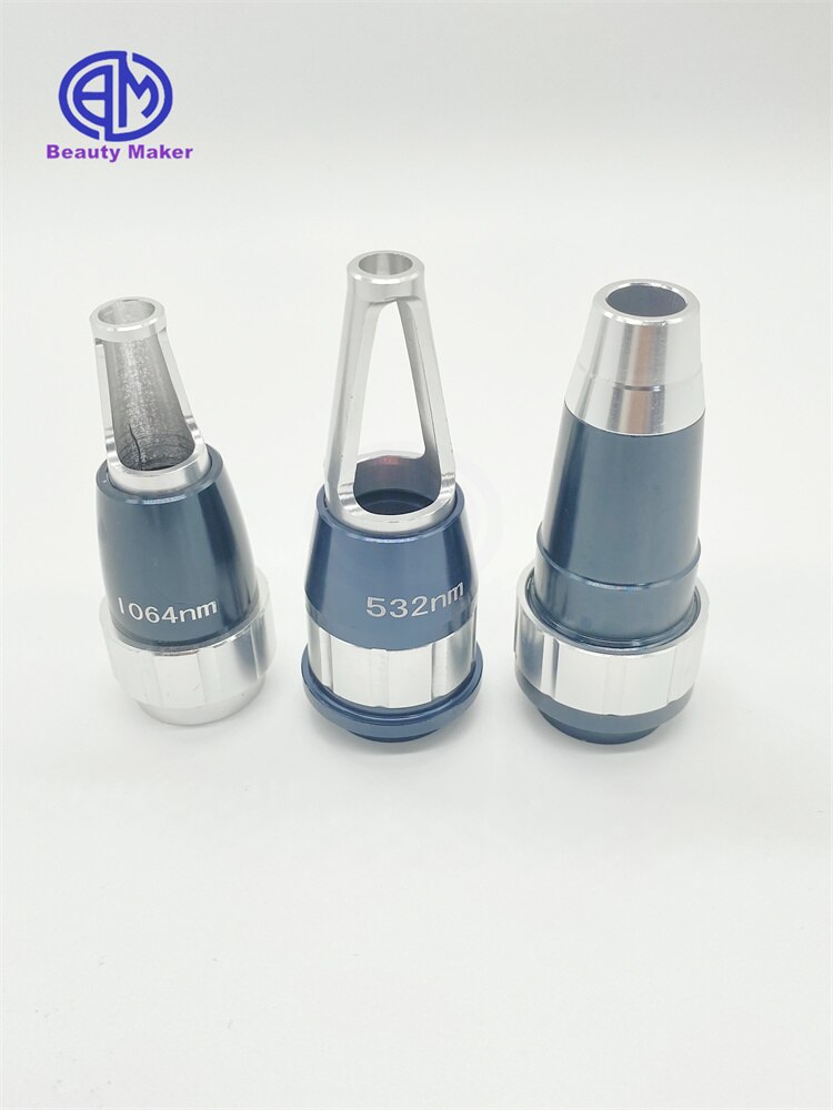 HM 532/1064/ 1320nm Nd Yag  Filter Laser Tip Head Probe For Black