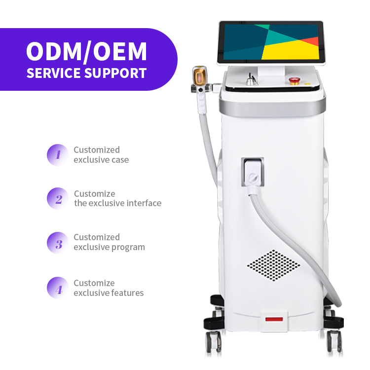 Epoch-Making Tech Innovation | CE TUV ISO Certified 1600–2000W Diode Laser Hair Removal Machine | 3 Wavelengths 755/808/1064nm Salon Equipment