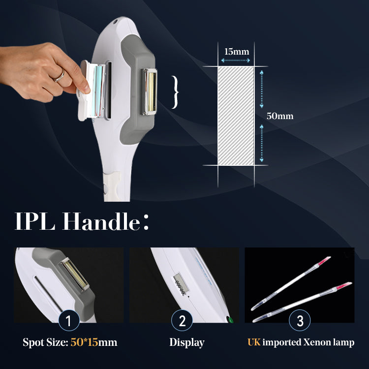 DF-Laser 2-in-1 Ice IPL Hair Removal Machine – Multifunctional, High Power 1600W/1800W/2000W, Factory Direct Price