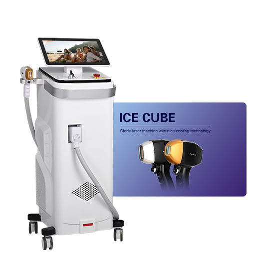 Big power 1600w 1800w laser diode ice 808nm laser hair removal 3 Waves 755 808 1064 diode laser hair removal machine price