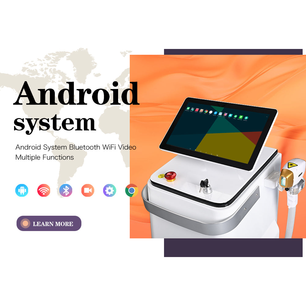 2025 Professional 808nm Diode Laser Hair Removal Machine | Alexandrite Laser Beauty Equipment