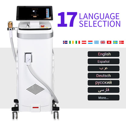 Epoch-Making Tech Innovation | CE TUV ISO Certified 1600–2000W Diode Laser Hair Removal Machine | 3 Wavelengths 755/808/1064nm Salon Equipment