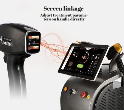 2025 New 808nm Fiber-Coupled Diode Laser Hair Removal Machine – Portable Remote-Control System for Professional Salon Use