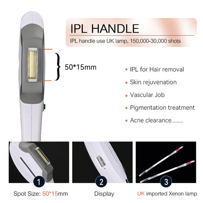ipl hair removal multifunctional ND-YAG beauty machine Laser Hair Removal Machine 3 in 1 ipl laser hair removal device 