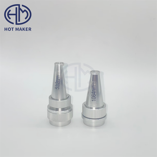 Laser Parts 532nm 1064nm  Tips Head Probe For Color Tattoo Black Doll  For Sale