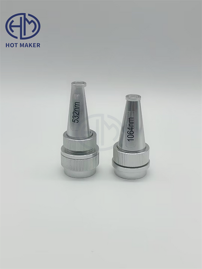 532nm 1064nm 1320nm Laser Tips Head Probe – Replacement Parts for Color Tattoo Removal & Black Doll Carbon Facial