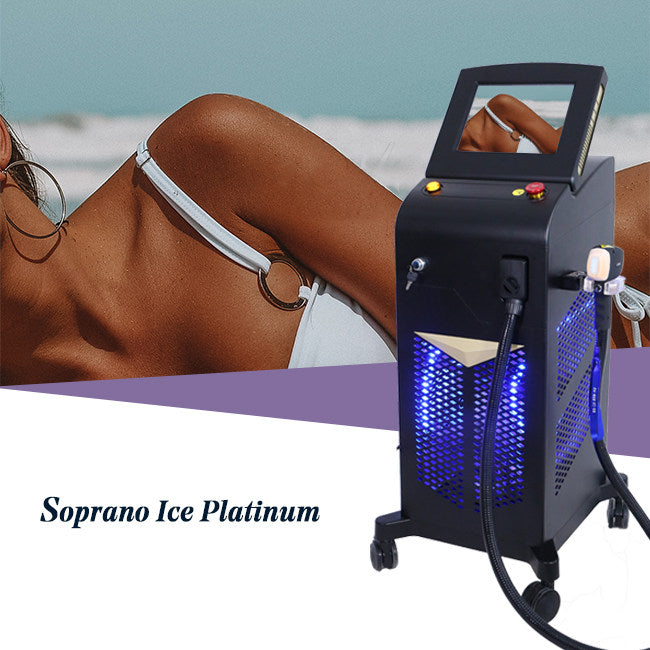 Factory Price 1200W Ice Platinum Diode Laser Hair Removal Machine | Triple Wavelength 755nm 808nm 1064nm for Salon & Clinic